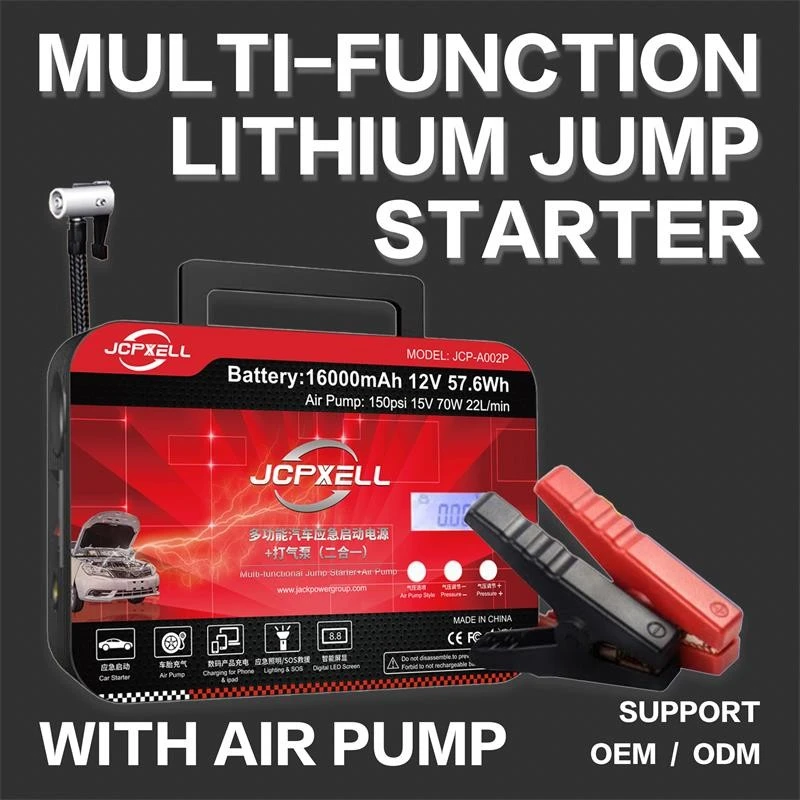 Portable Car Jumper And Air Compressor high quality